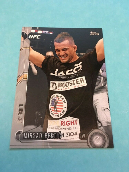 Mirsad Bektic UFC 2015 Topps Chronicles Silver#233