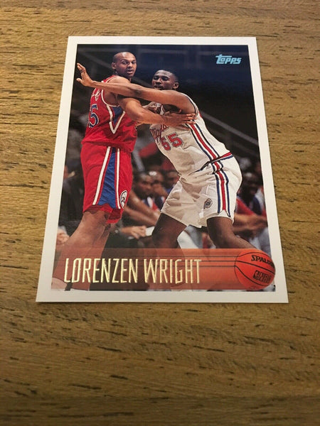 Lorenzen Wright Clippers 1996-1997 Topps #142