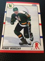 Perry Berezan North Stars 1990-1991 Score #379