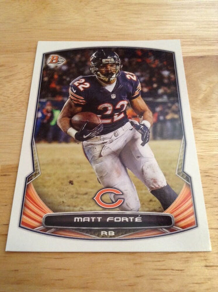 Matt Forte Bears 2014 Bowman #77