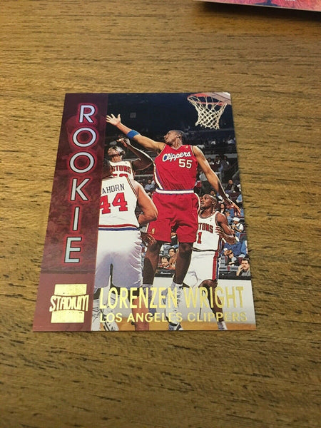 Lorenzen Wright Clippers 1996-1997 Topps Stadium Club Rookie#R5