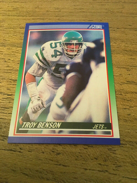 Troy Benson Jets 1990 Score #399