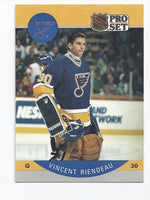 Vencent Riendeau Blues 1990-1991 Pro Set #270