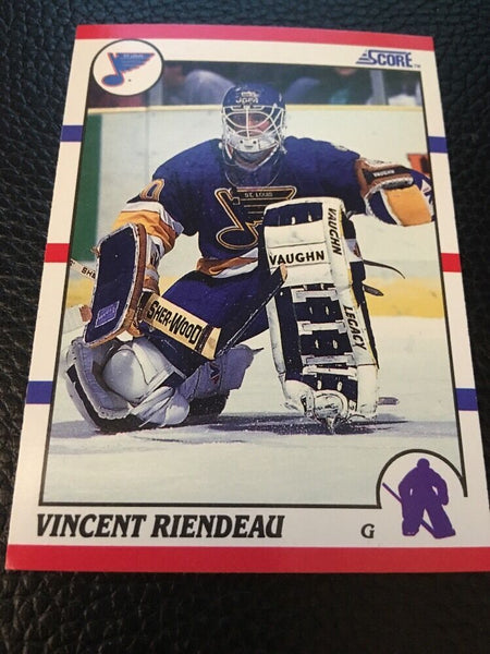 Vincent Riendeau Blues 1990-1991 Score #107