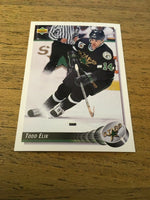 Todd Elik North Stars 1992-1993 Upper Deck #210