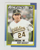 Ron Hassey A's 1990 Topps #527