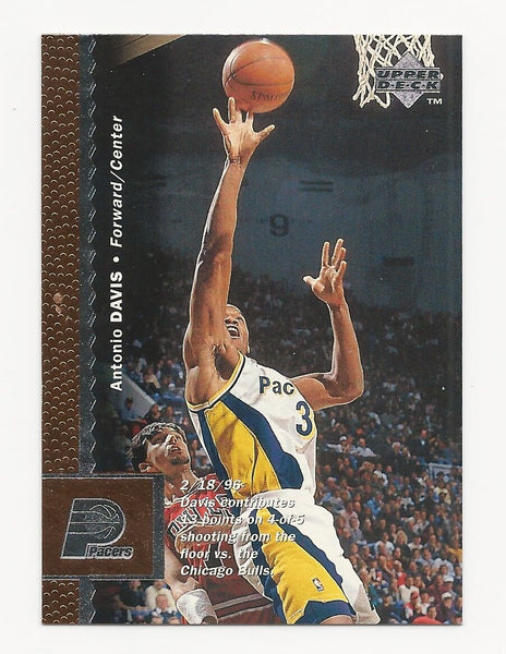 Antonio Davis Pacers 1996-1997 Upper Deck #48