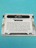 Nik Lentz UFC 2015 Topps Chronicles Silver#89