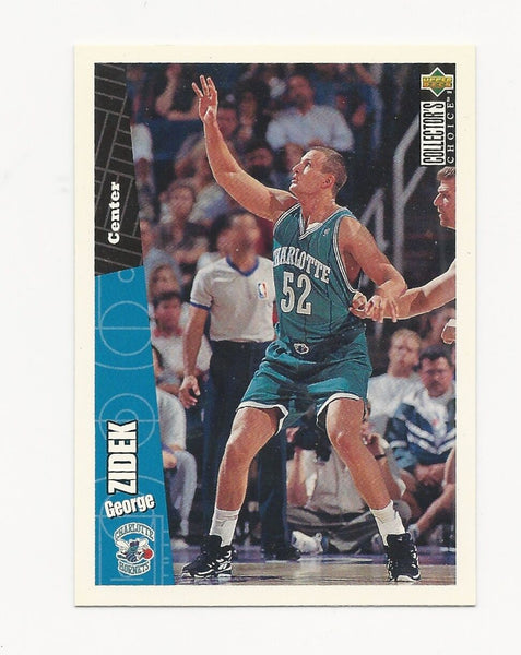 George Zidek Hornets 1996-1997 Upper Deck Collectors Choice #17