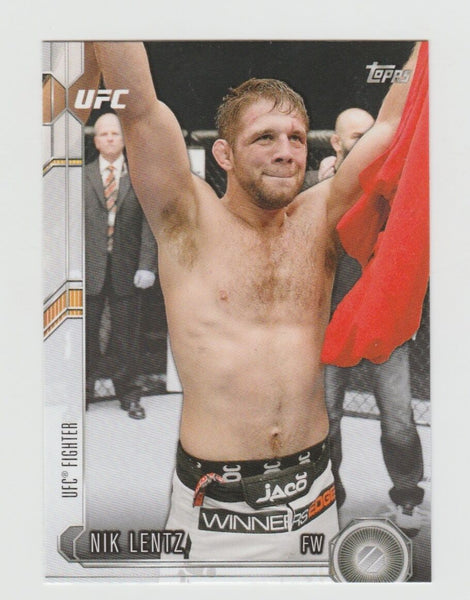 Nik Lentz UFC 2015 Topps Chronicles#89