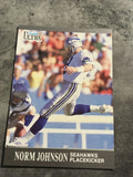 Norm Johnson Seahawks 1991 Fleer Ultra #138