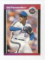 Sid Fernandez Mets 1989 Donruss #471