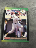 Carney Lansford A's 1989 Donruss #243