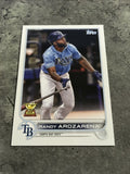 Randy Arozarena Rays 2022 Topps #196