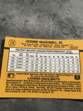 Oddibe McDowell Rangers 1989 Donruss #378
