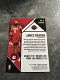 James Harden Rockets 2019-2020 Panini Chronicles #2