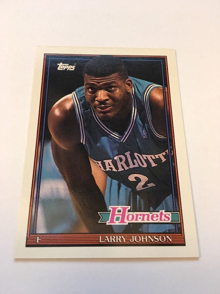 Larry Johnson Hornets 1992-1993 Topps Archives #144