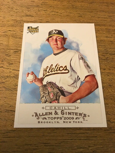 Trevor Cahill A’s 2009 Topps Allen & Ginter's Rookie #241