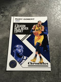 Rudy Gobert Jazz 2019-2020 Panini Chronicles #40