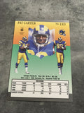Pat Carter Rams 1991 Fleer Ultra #183