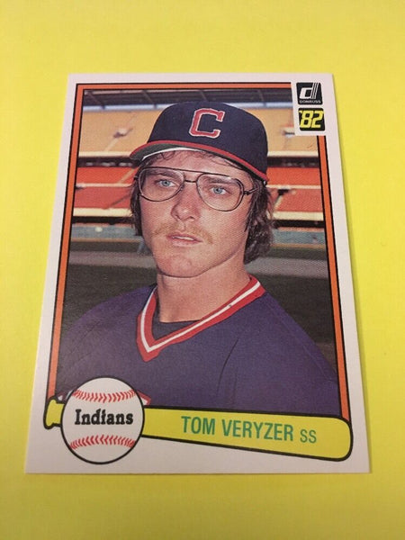 Tom Veryzer Indians 1982 Donruss #450