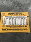 Carney Lansford A's 1989 Donruss #243