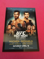 UFC FIGHT NIGHT ON FOX 15 2015 UFC TOPPS CHRONICLES FIGHT POSTER-#FPR-UFN-15