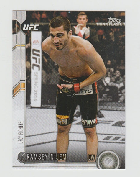 Ramsey Nijem UFC 2015 Topps Chronicles#129