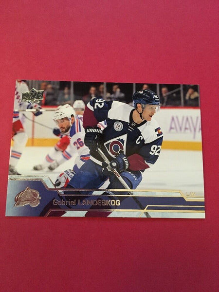 Gabriel Landeskog Avalanche 2016-2017 Upper Deck #49