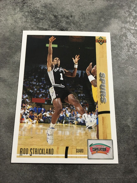 Rod Strickland Spurs 1991-1992 Upper Deck #214