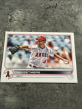 Reid Detmers Angels 2022 Topps Rookie #201