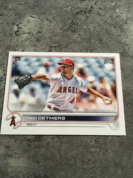 Reid Detmers Angels 2022 Topps Rookie #201