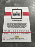 Kawhi Leonard Clippers 2019-2020 Panini Chronicles Panini #127