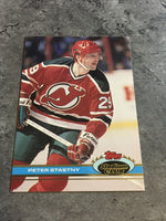 Peter Stastny Devils 1991-92 Topps Stadium Club #263