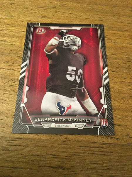 Benardrick McKinney Texans 2015 Bowman Black Rookie #15