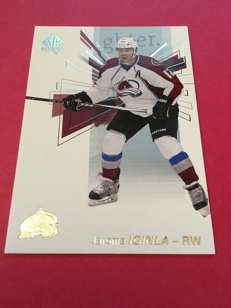 Jarome Iginla Avalanche 2016-2017 SP Authentic #78