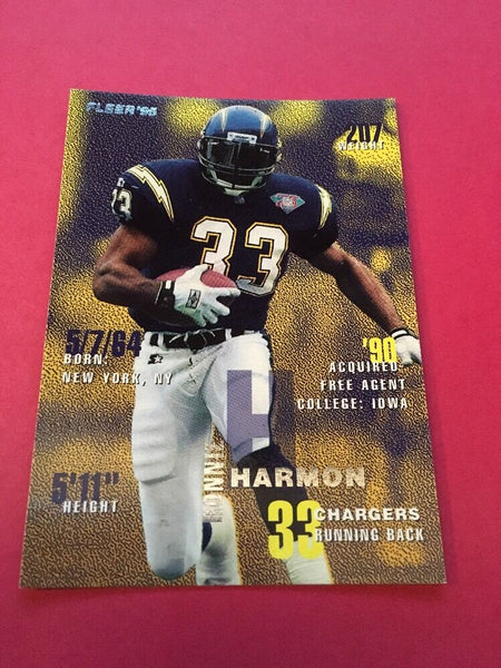 Ronnie Harmon Chargers 1995 Fleer #329