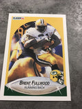 Brent Fullwood Packers 1990 Fleer #171
