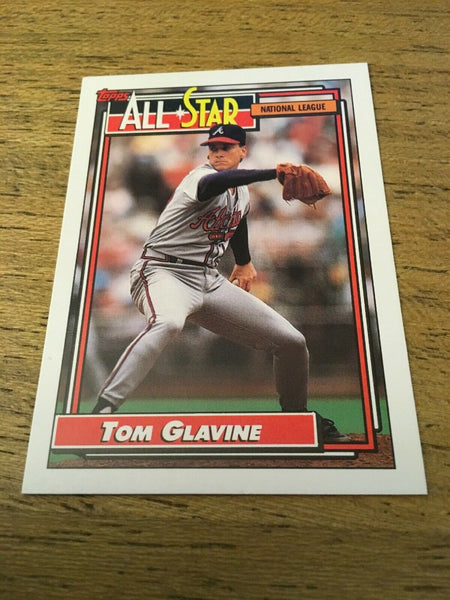 Tom Glavine Braves 1992 Topps All Star #395