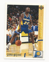 George McCloud Pacers 1991-1992 Upper Deck #233