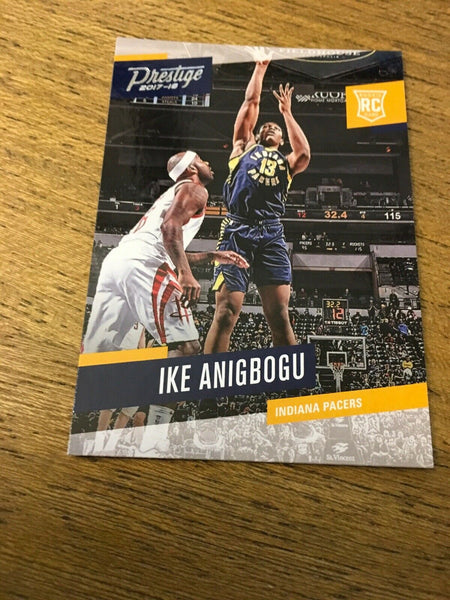 Ike Anigbogu Pacers 2017-2018 Prestige Rookie #194
