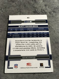 Matt Hasselbeck Seahawks 2006 Donruss Threads #83