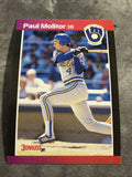 Paul Molitor Brewers 1989 Donruss #291