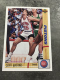 Scott Hastings Pistons 1991-1992 Upper Deck #340