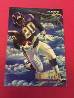 Natrone Means Chargers 1995 Fleer Pro Vision #1
