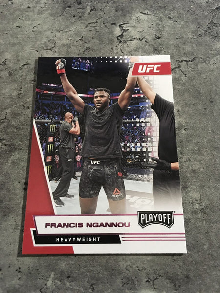 Francis Ngannou  UFC 2021 Panini Chronicles Playoff Pink  #67