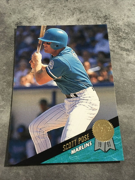 Bryan Harvey 1993 Leaf #361 Florida Marlins Baseball Card