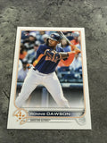Ronnie Dawson Astros 2022 Topps Rookie #231