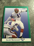 Scott Norwood Bills 1991 Fleer #6