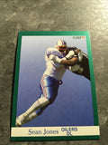 Sean Jones Oilers 1991 Fleer #65
